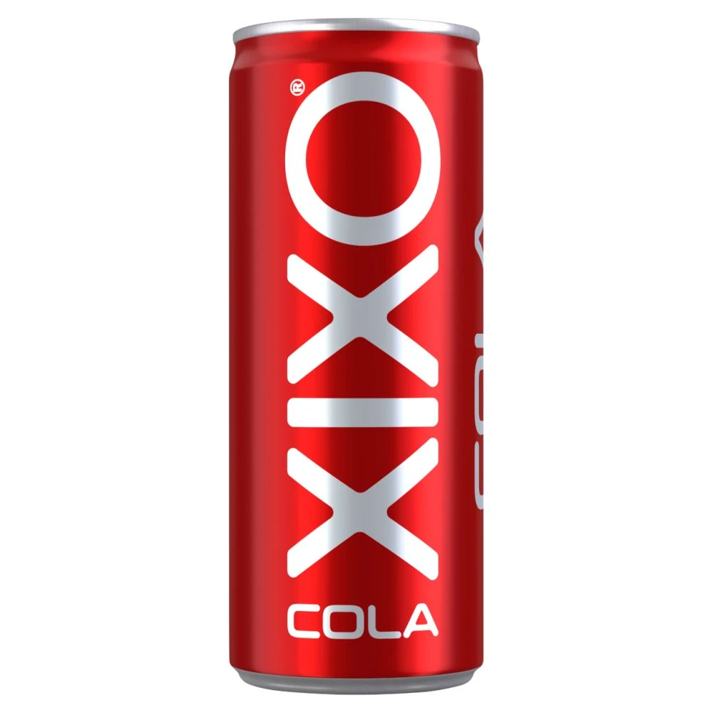XIXO Cola kólaízű, csökkentett energia és cukortartalmú szénsavas üdítőital 250 ml
