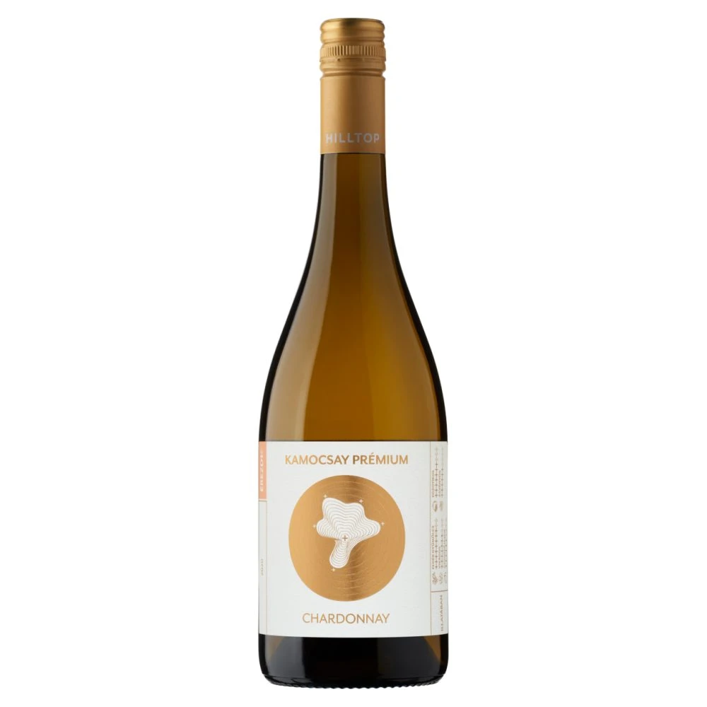 Hilltop Prémium Neszmélyi Chardonnay száraz fehérbor 14% 75cl