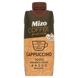 Mizo Mizo Coffee Selection Cappucino kávés tej 330 ml UHT laktózmentes