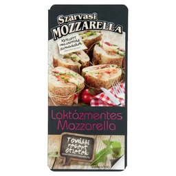 Szarvasi Szarvasi szeletelt laktózmentes pizza mozzarella sajt 100 g