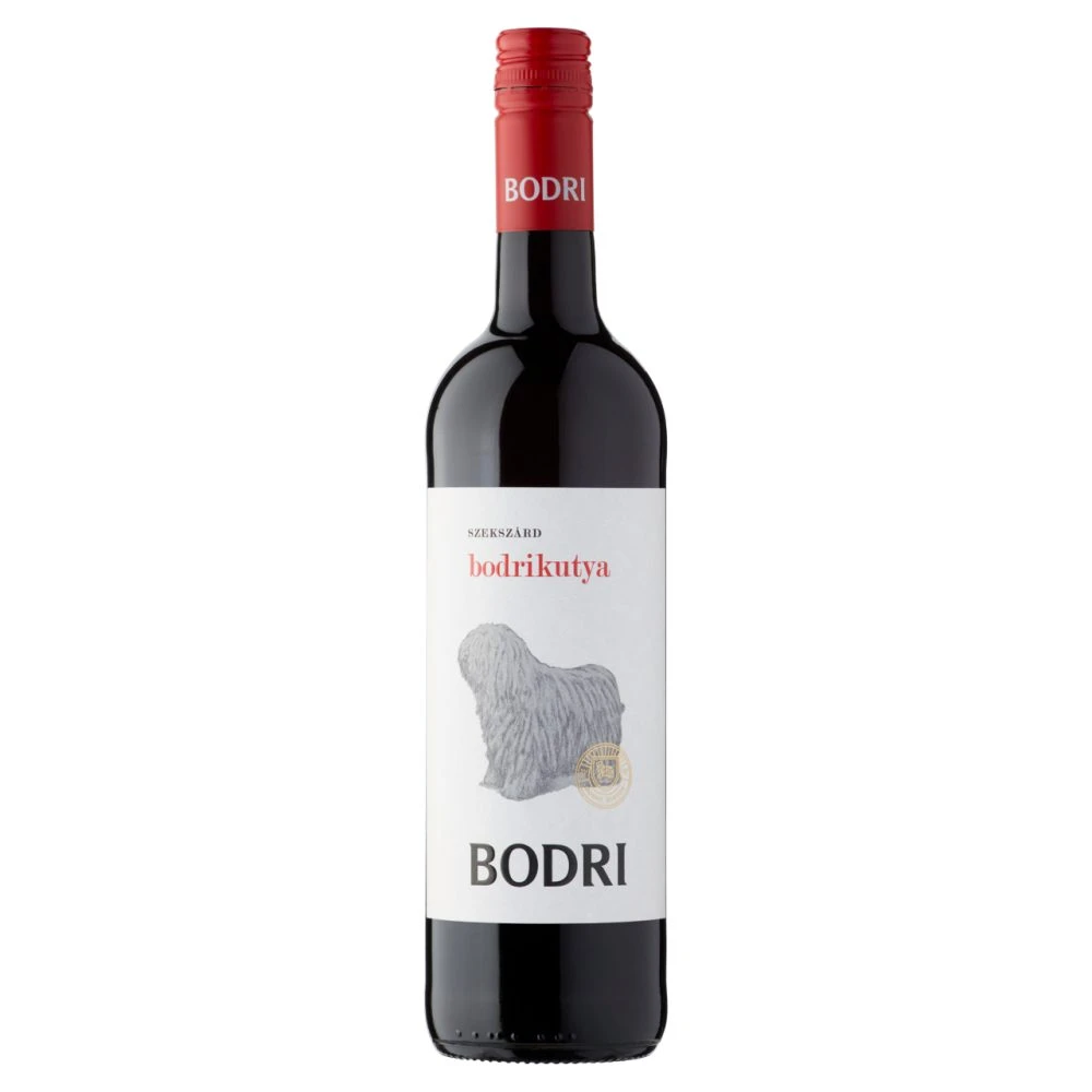 Bodri Bodrikutya Szekszárdi Vörös száraz magyar vörösbor 13% 750ml
