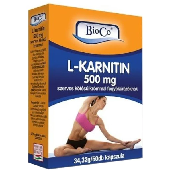 BioCo L karnitin kapszula, 60 db