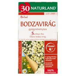 Naturland Naturland Herbal bodzavirág gyógynövénytea 20 filter 30 g