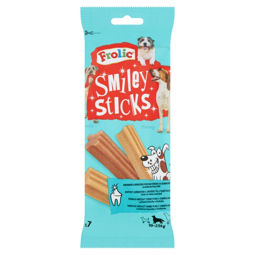 Frolic Smiley Sticks jutalomfalat kutyák számára 175 g