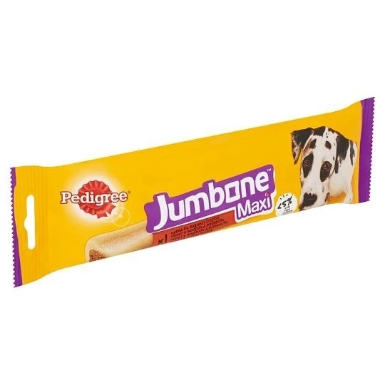 Pedigree Jumbone Maxi marha és baromfi ízesítésű kiegészítő állateledel felnőtt kutyák számára 180 g