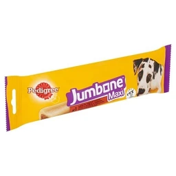 Pedigree Pedigree Jumbone Maxi marha és baromfi ízesítésű kiegészítő állateledel felnőtt kutyák számára 180 g
