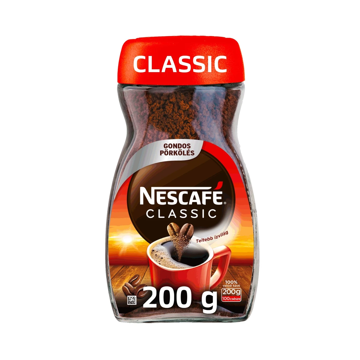 Nescafé Classic instant kávé 200 g