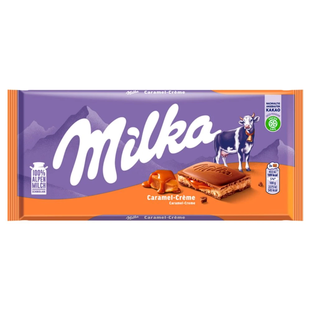 Milka Tejcsokoládé Toffe Cream 100 g