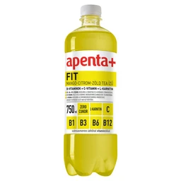 Apenta Apenta+ Fit mangó citrom zöld tea ízű szénsavmentes energiamentes üdítőital vitaminokal 750 ml