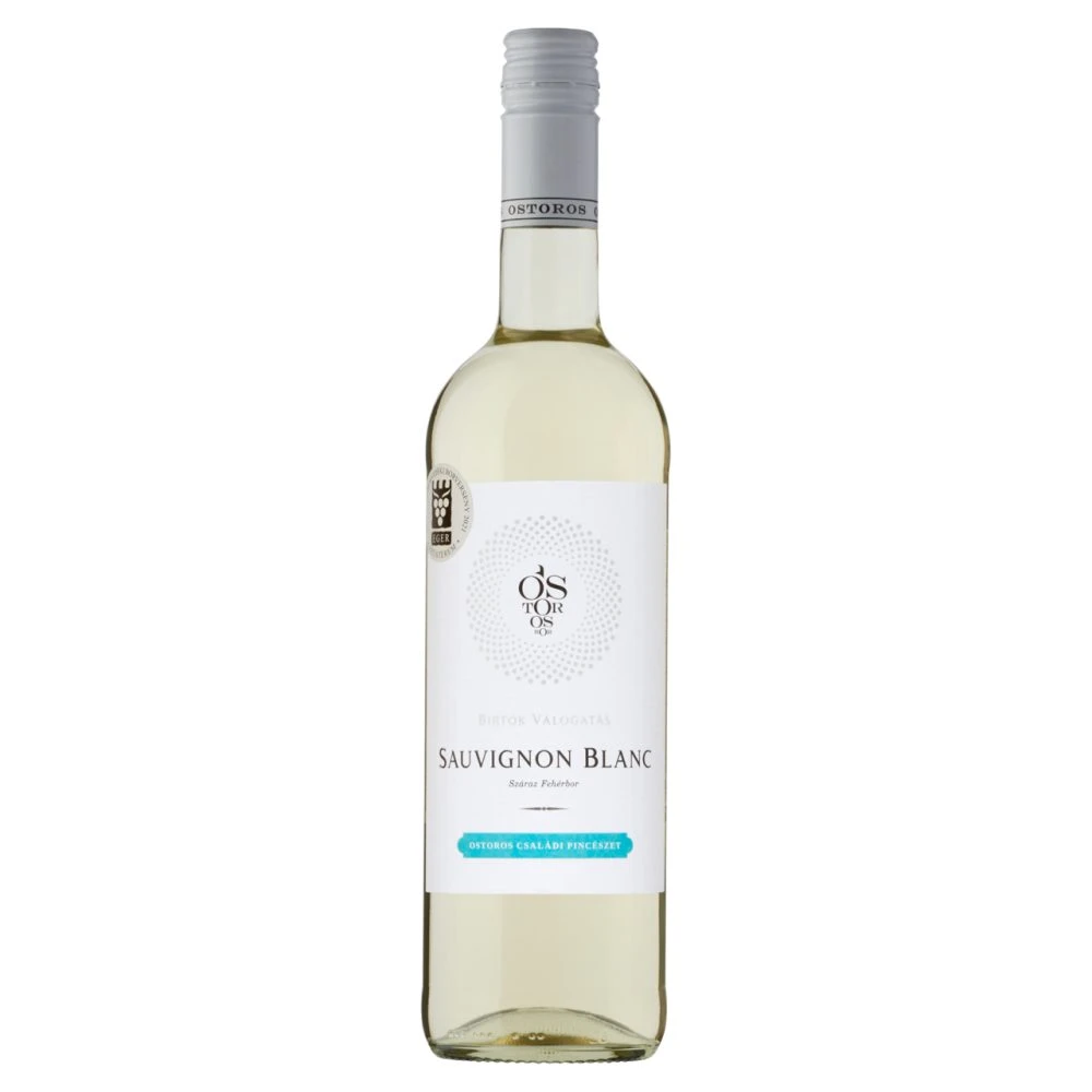 Ostorosbor Felső Magyarországi Sauvignon Blanc száraz fehérbor 11,5% 750 ml
