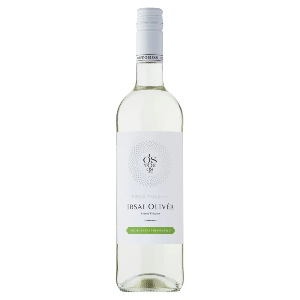 Ostorosbor Felső Magyarországi Irsai Olivér száraz fehérbor 11,5% 750 ml