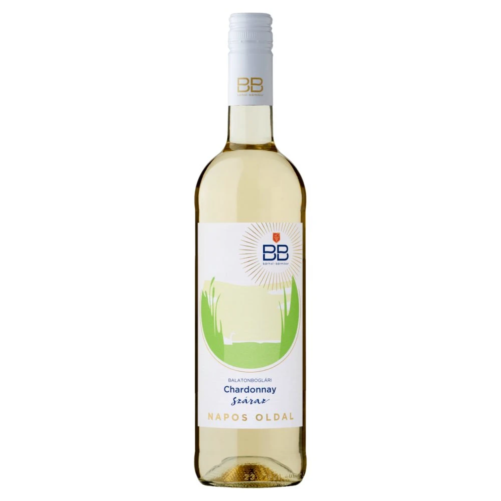 BB Napos Oldal Balatonboglári Chardonnay száraz fehérbor 0,75 l
