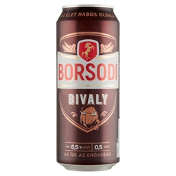 Borsodi Borsodi Bivaly világos sör 6,5% 0,5 l