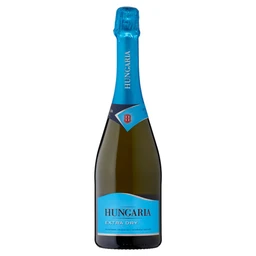 Hungaria Extra Dry palackban erjesztett különlegesen száraz fehér minőségi pezsgő 0,75 l