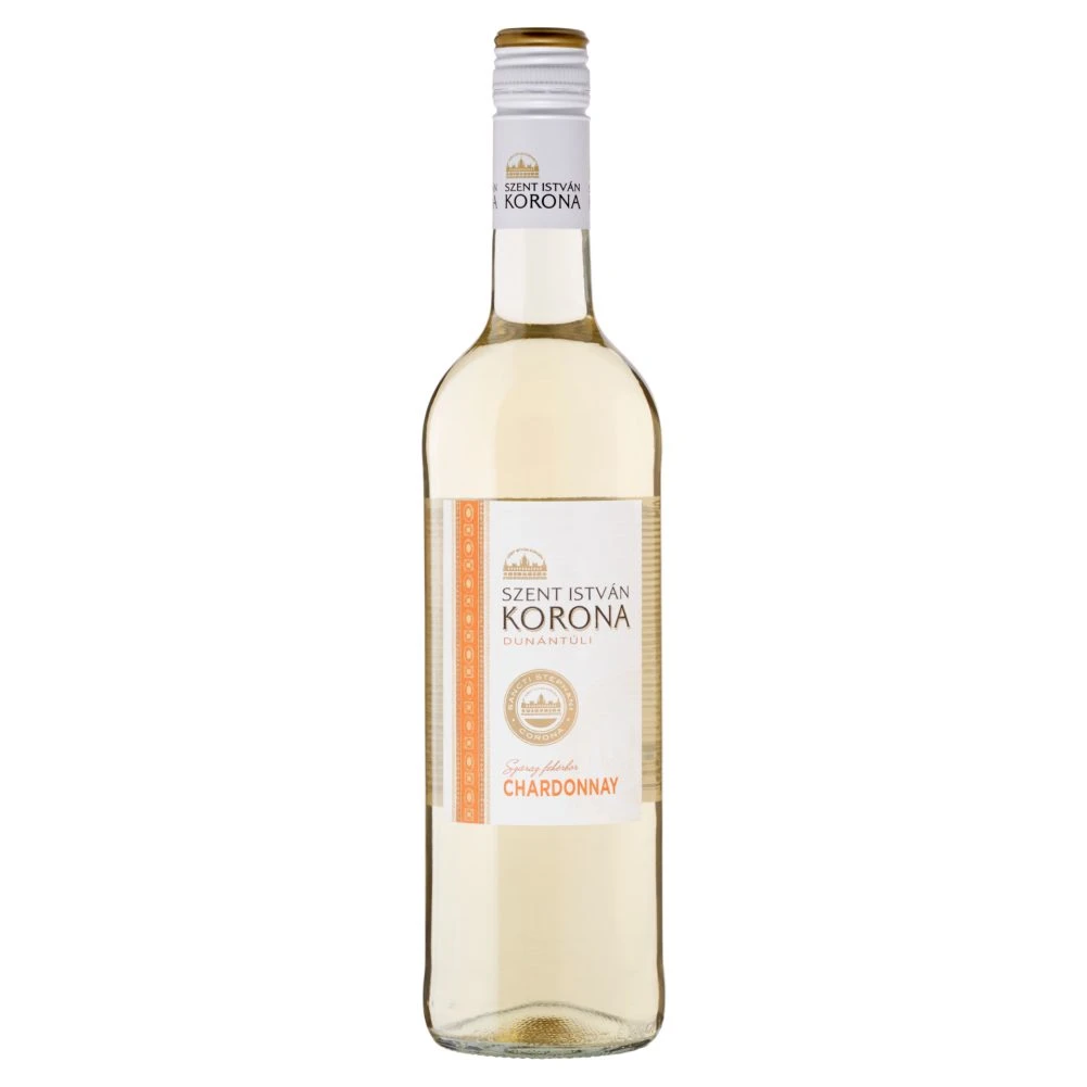 Szent István Korona Dunántúli Chardonnay száraz fehérbor 0,75 l