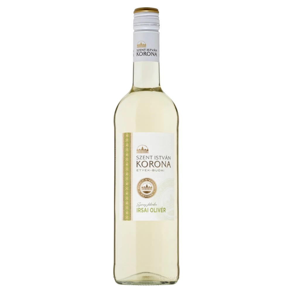 Szent István Korona Etyek Budai Irsai Olivér száraz fehérbor 0,75 l