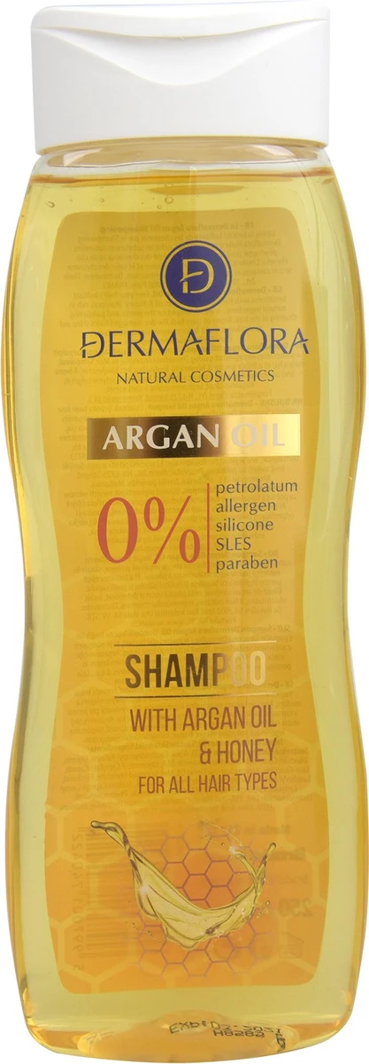 Dermaflora 0% Argan Oil & Honey Sampon 250 Ml