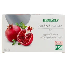  Herbária gránátalma ízű gyümölcstea 20 filter 40 g