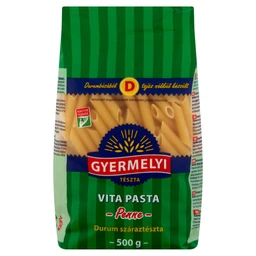 Gyermelyi Gyermelyi Vita Pasta penne durum száraztészta 500 g
