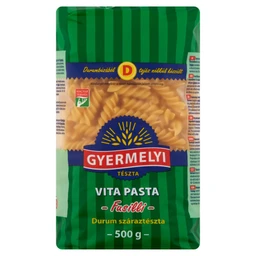 Gyermelyi Gyermelyi Vita Pasta orsó durum száraztészta 500 g