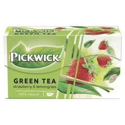 Pickwick Pickwick eperízű zöld tea indiai citromfűvel 20 filter 30 g
