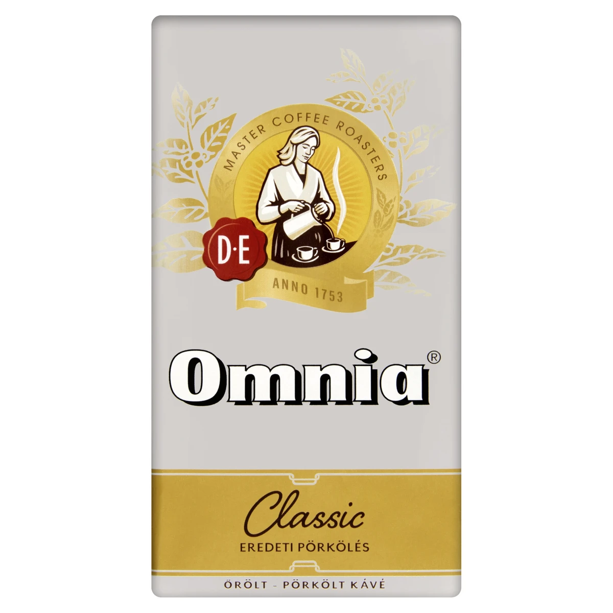 Douwe Egberts Omnia Classic őrölt pörkölt kávé 250 g