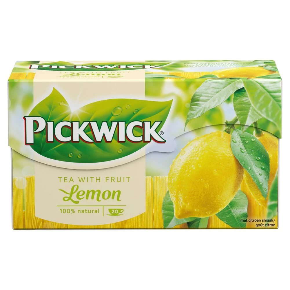 Pickwick Fekete tea 20 filteres citrom ízű