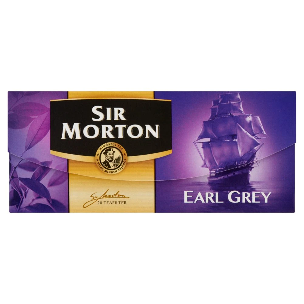 Sir Morton Earl Grey fekete tea 20 filteres
