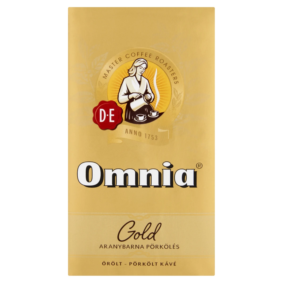 Douwe Egberts Omnia Gold őrölt pörkölt kávé 250 g