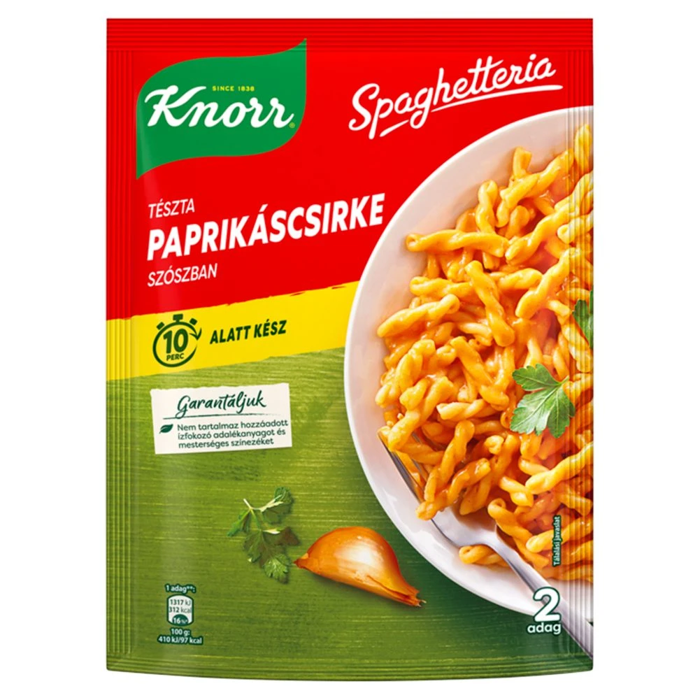 Knorr Magyaros tészta paprikáscsirke szósszal 168g
