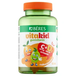 Béres Béres VitaKid C+D3 Gumivitamin, 50 db