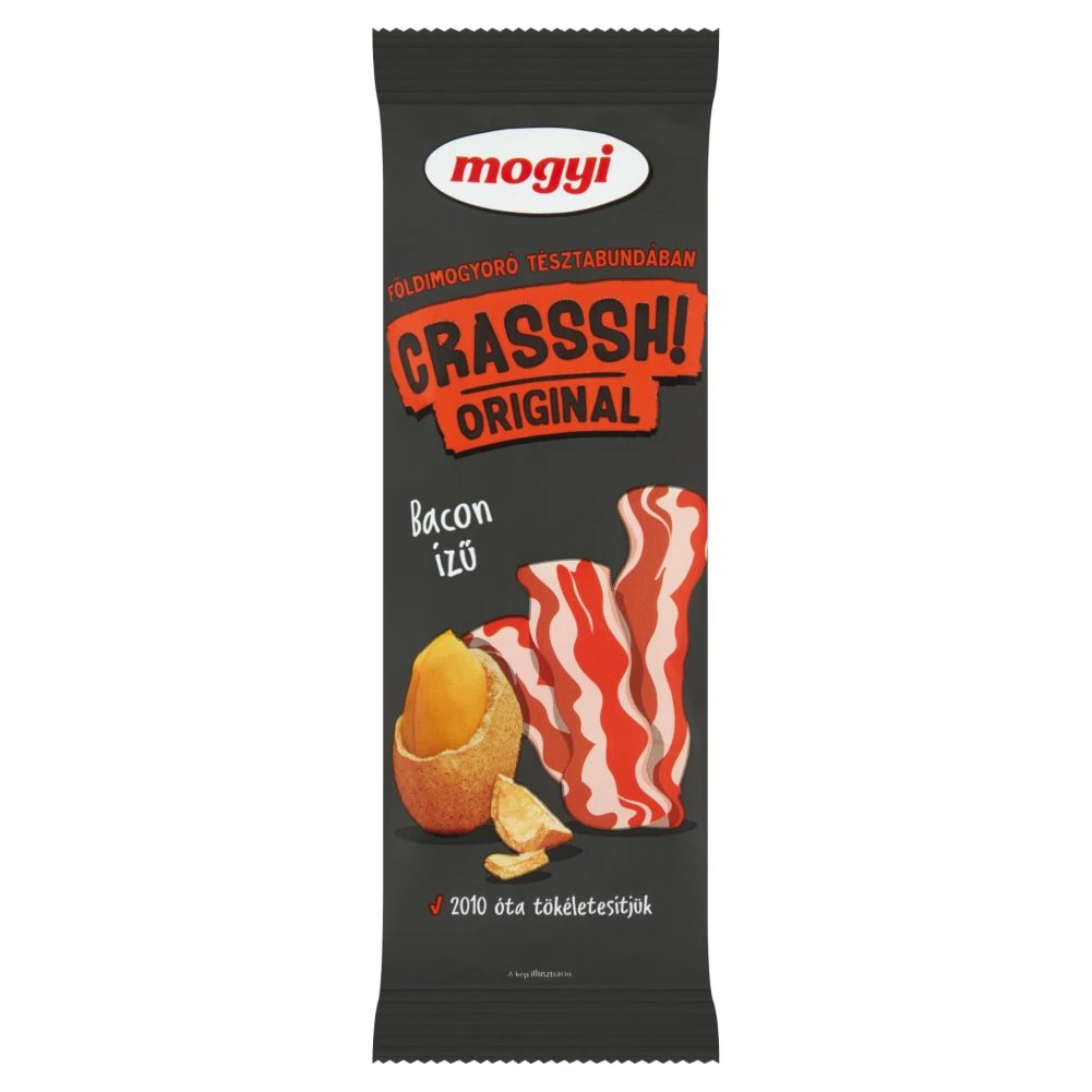 Mogyi Crasssh! bacon ízű tésztabundában pörkölt földimogyoró 60 g