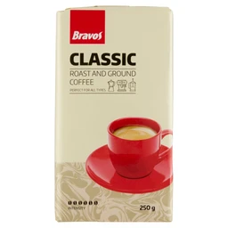 Bravo Bravos classic őrölt kávé 250 g