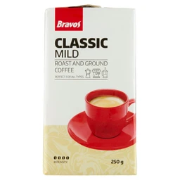 Bravos Bravos Classic Mild őrölt, pörkölt kávé 250 g