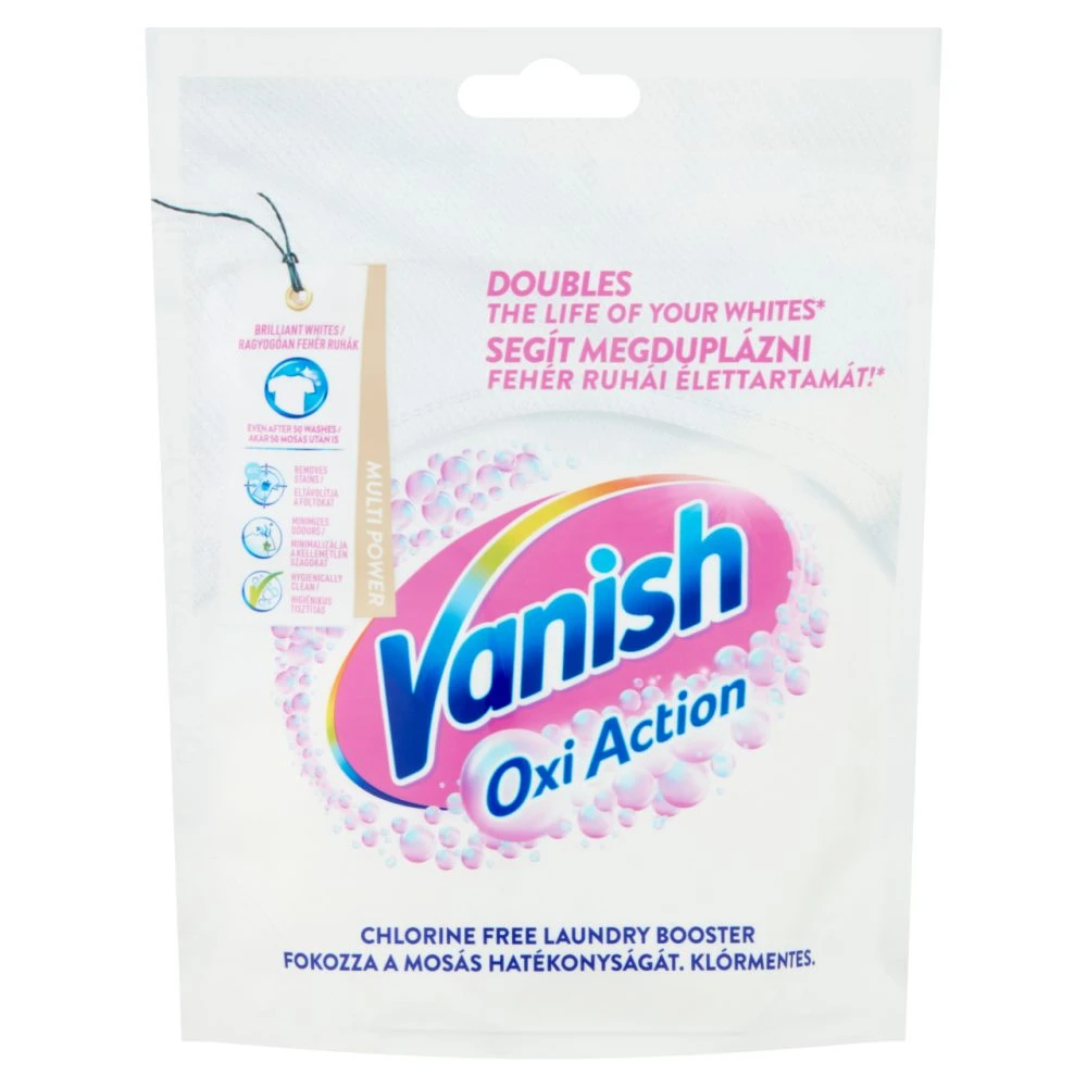 Vanish Gold Oxi Action fehérítő és folteltávolító por 10 mosás 300 g