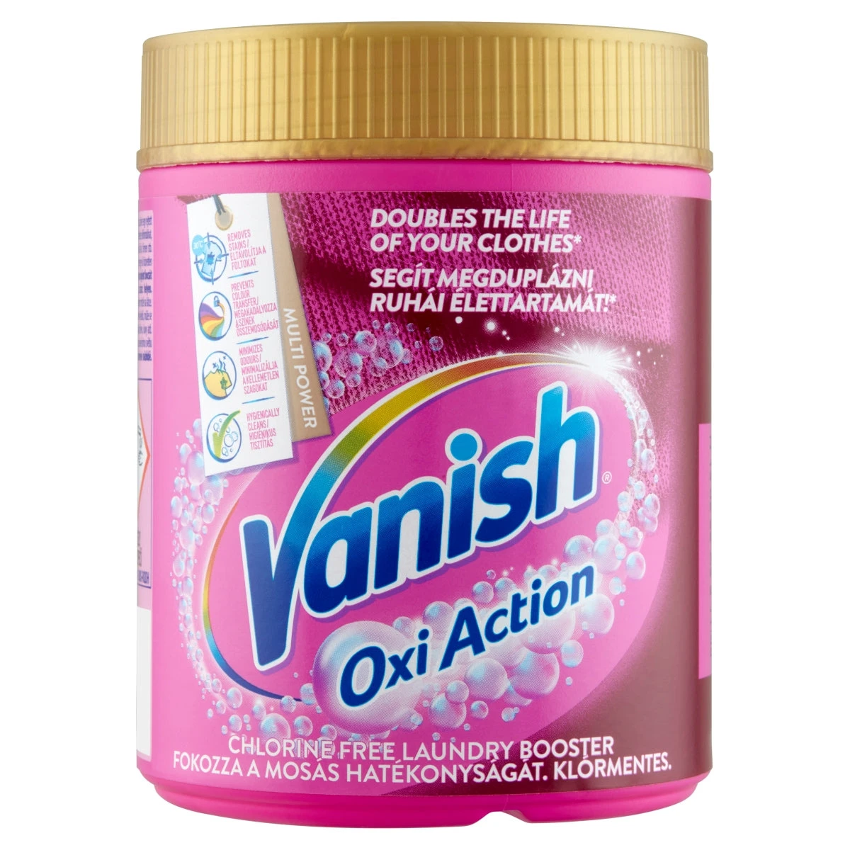 Vanish Oxi Action folteltávolító por 470 g