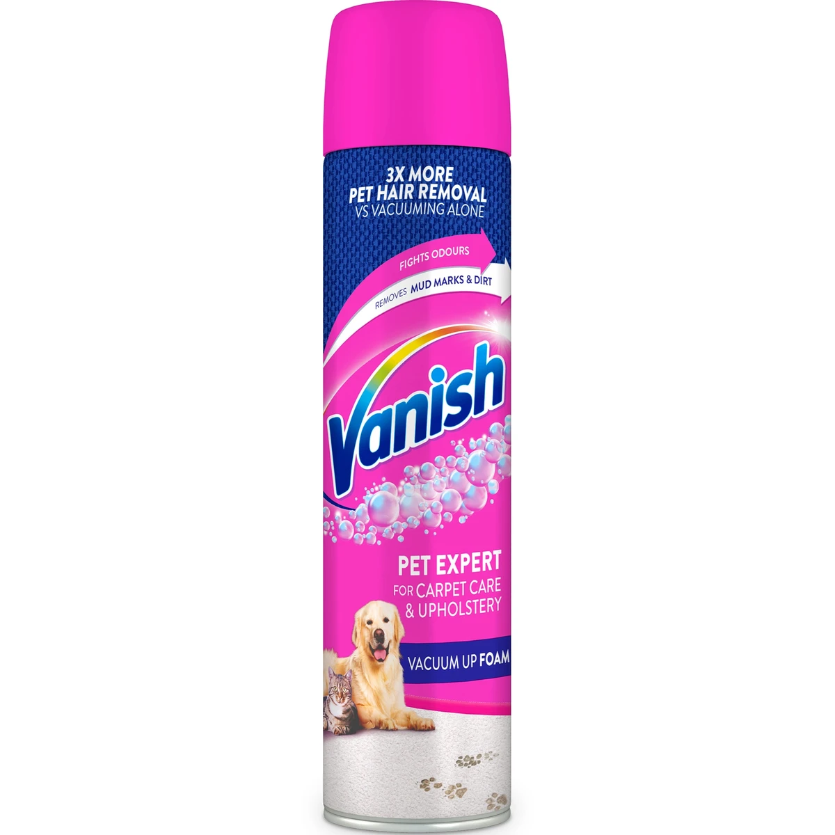 Vanish Pet Expert folt tisztító hab 600 ml