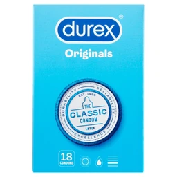 Durex Óvszer Classic, 18 db