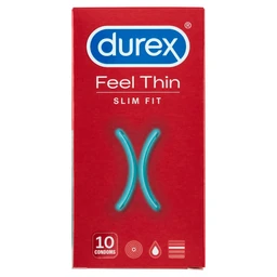 Durex Durex Óvszer, feel thin slim fit, 10 db