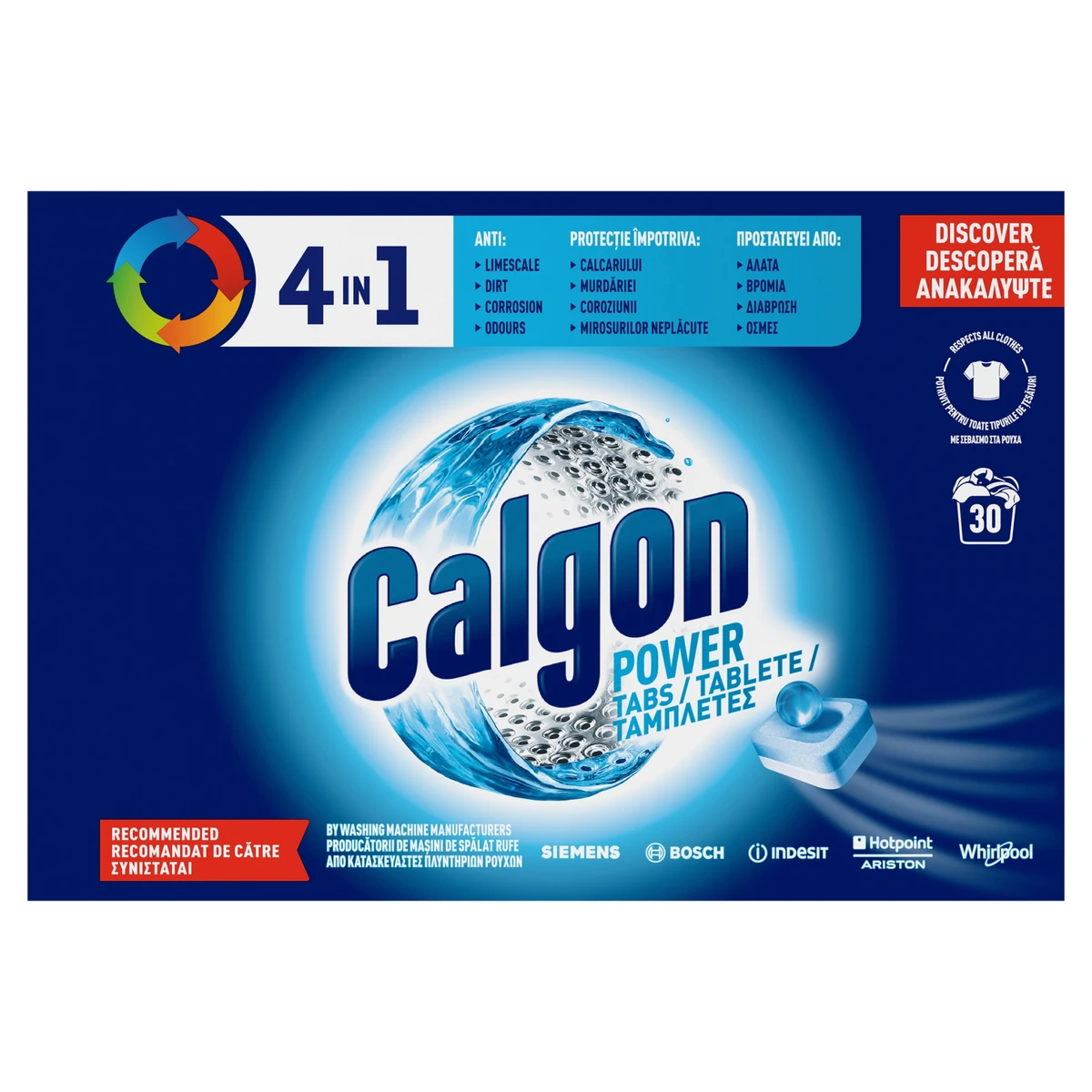 Calgon Powerball vízlágyító tabletta 30 db