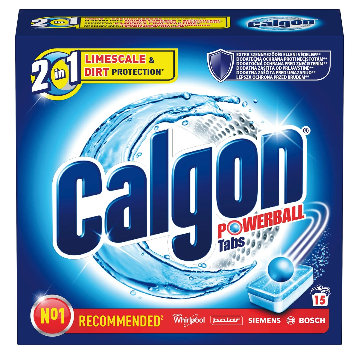 Calgon Powerball vízlágyító tabletta 15 db