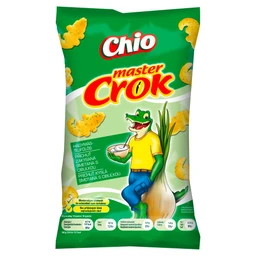Chio Chio Master Crok hagymás tejfölös kukoricasnack 40 g