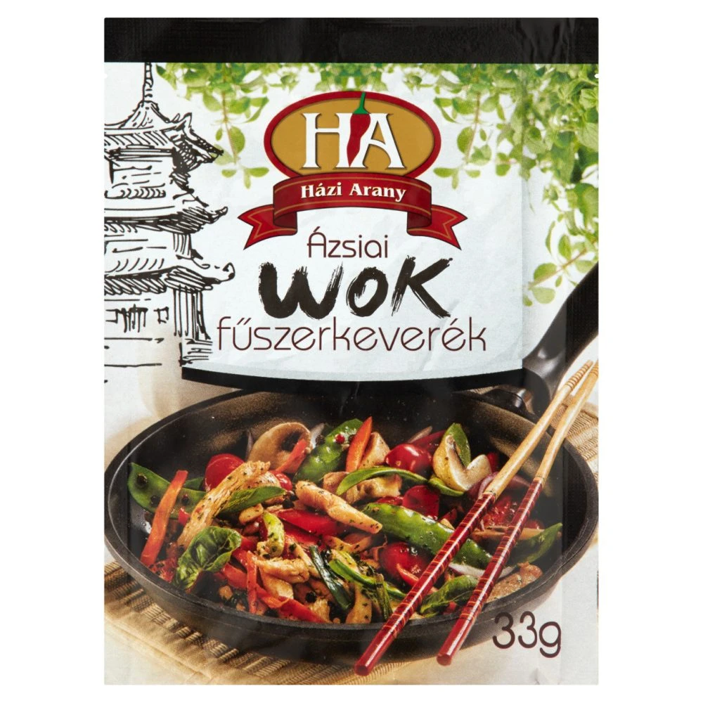 Házi Arany ázsiai wok fűszerkeverék 33 g