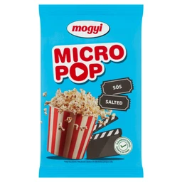 Mogyi Mogyi Micro Pop sós popcorn, mikrohullámú sütőben elkészíthető pattogatni való kukorica 100g
