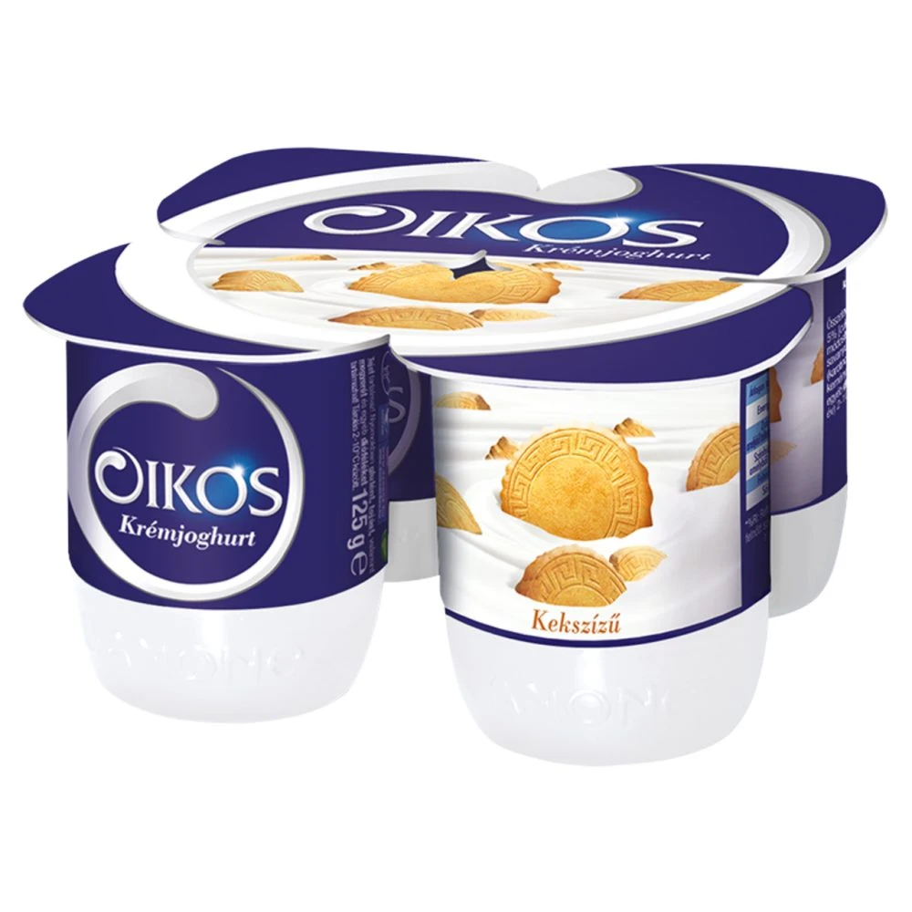 Danone Oikos Görög Krémjoghurt Keksz 4x125g