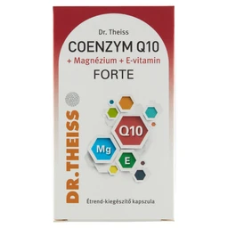 Dr. Theiss Dr. Theiss Coenzym Q10+Magnézium+E vitamin FORTE kapszula, 60 db