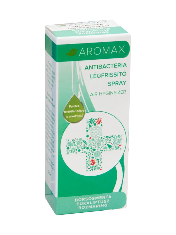 Aromax Antibakteriális Spray Borsmenta Eukaliptusz Rozmaring 20 Ml
