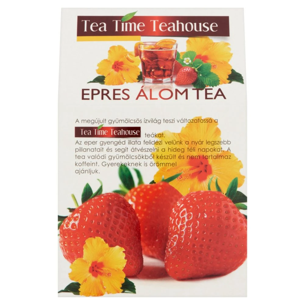 Tea Time Teaház Tea epres álom, 100 g
