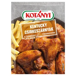 Kotányi Kotányi Mesterkonyhák Kentucky csirkeszárnyak fűszerkeverék 45 g