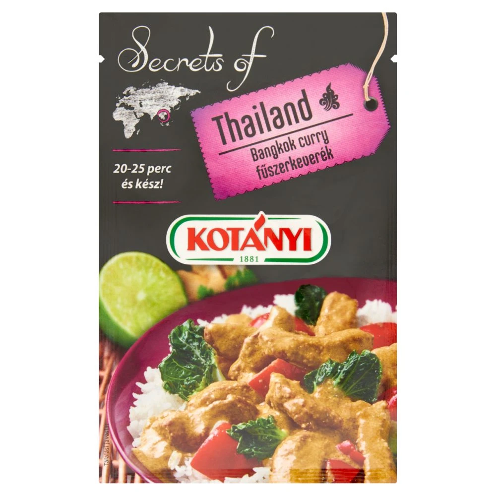 Kotányi Secrets of Thailand Bangkok curry fűszerkeverék 20g
